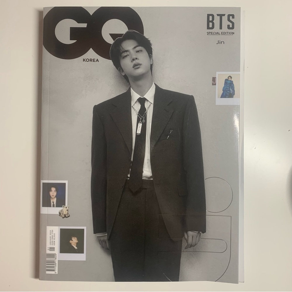 BTS Jin GQ Korea Magazine